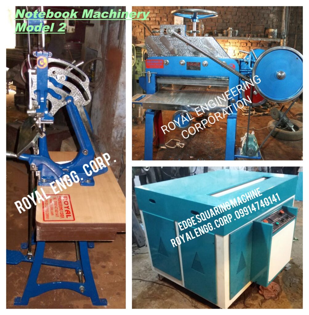 Notebook Making Machinery Model No. 2