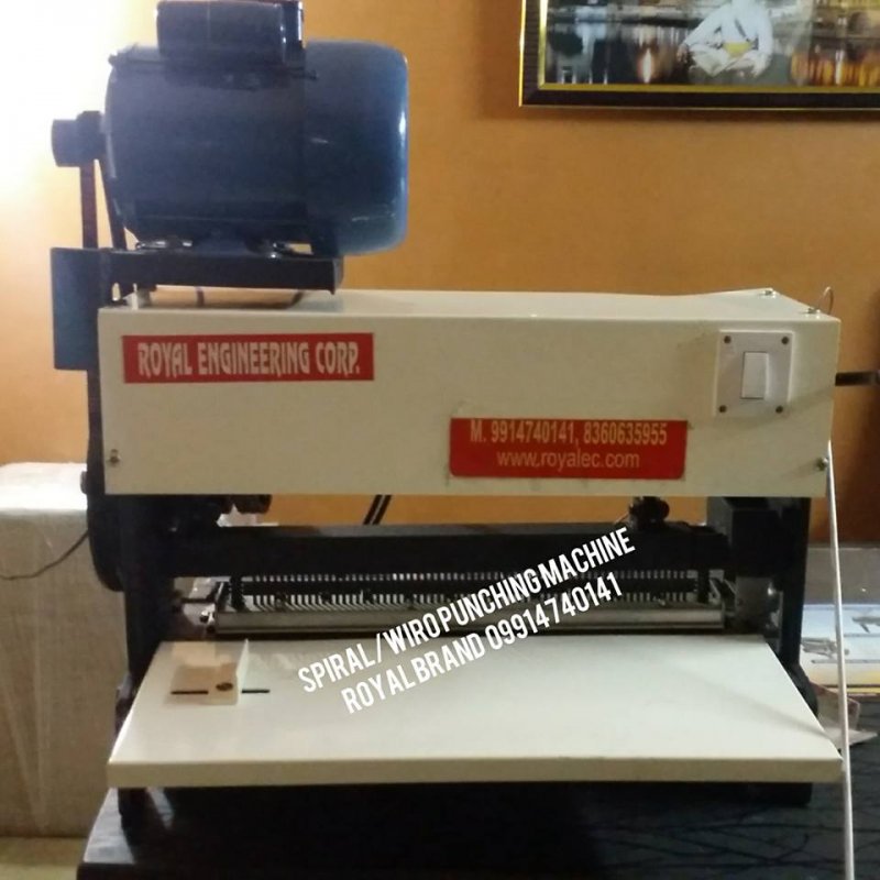 Spiral Binding Machine (Table Top Model)
